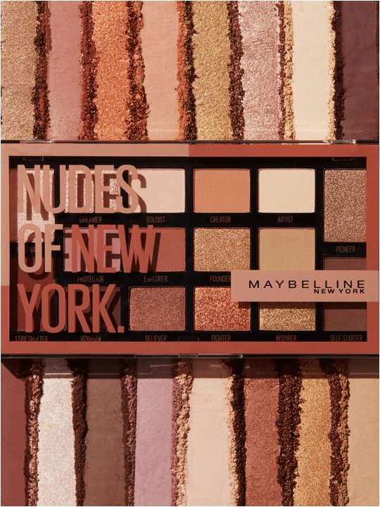 Bild der Maybelline New York Nudes of Nude Lidschatten Platte