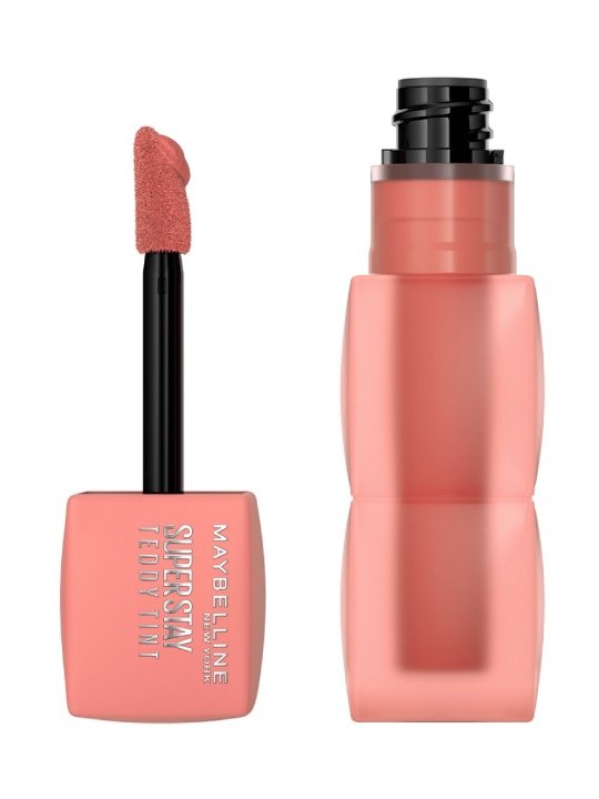 Geöffneter Super Stay Teddy Tint Lippenstift von Maybelline New York