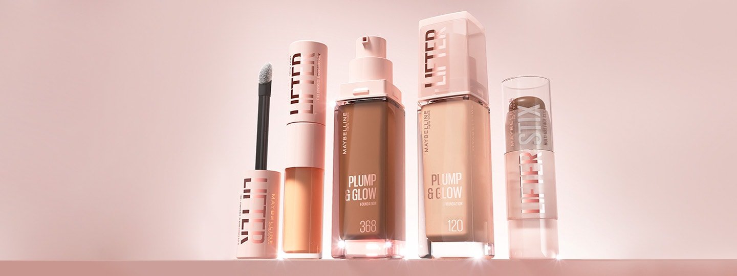 Maybelline Lifter Face Collection Product family banner desktop