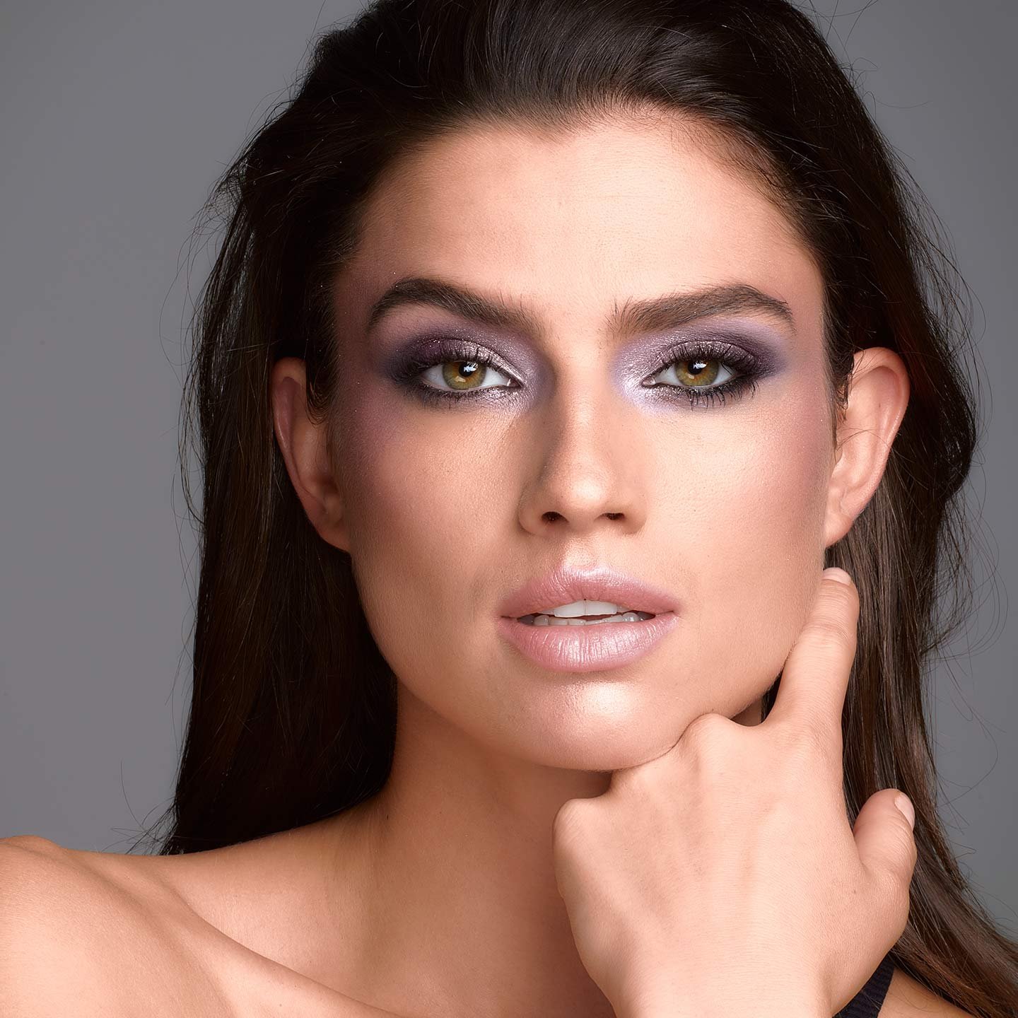 Nicole intensiver Make-up-Look