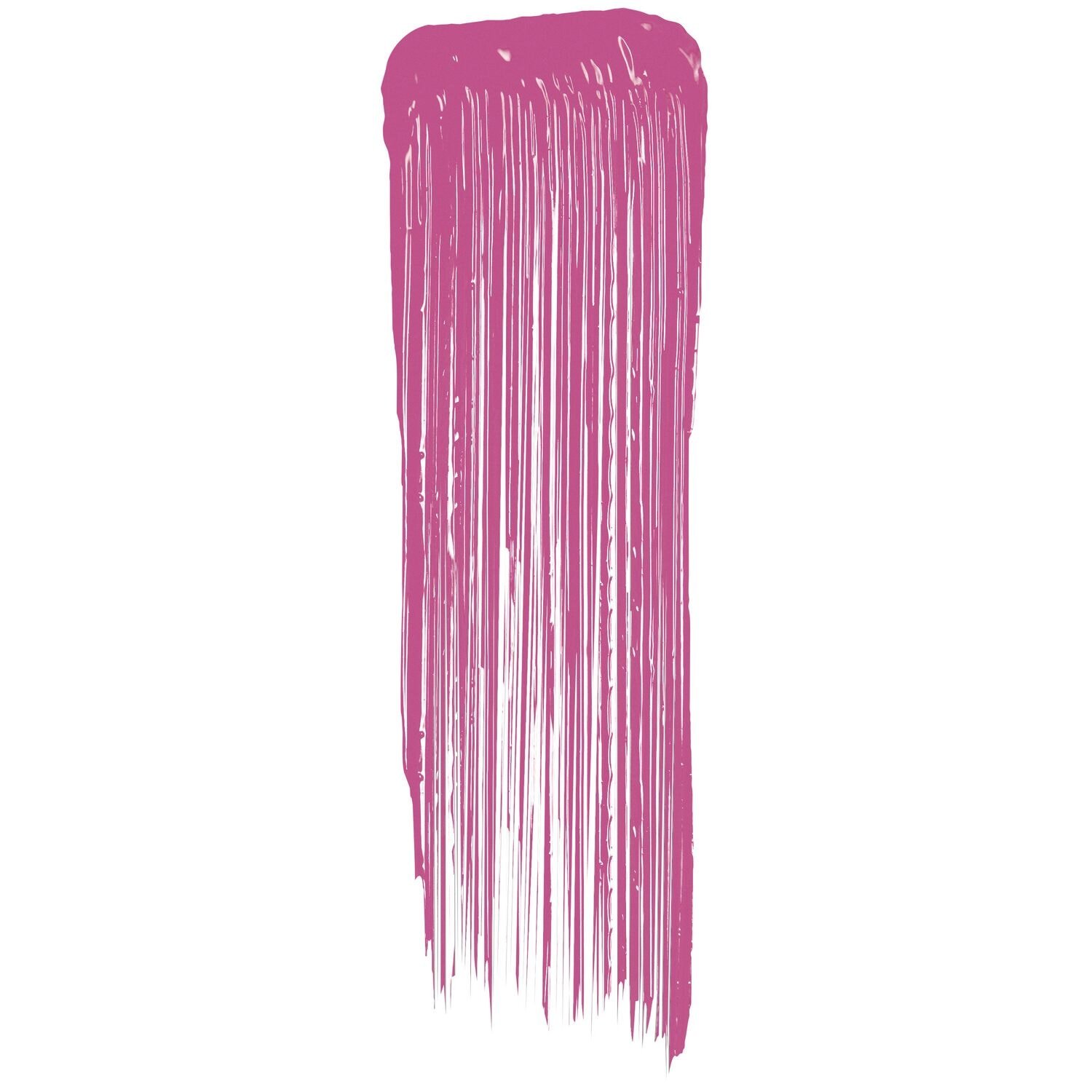 Lash Sensational Sky High Mascara auf weißem Untergrund,  die nach unten hin verläuft
