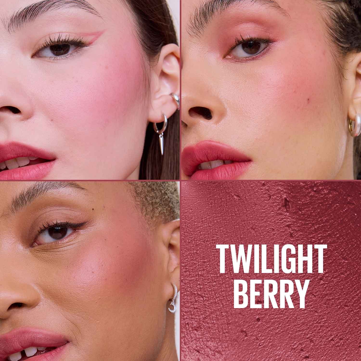 Cloudtopia matte blush flush Shade Card 01 Twilight Berry