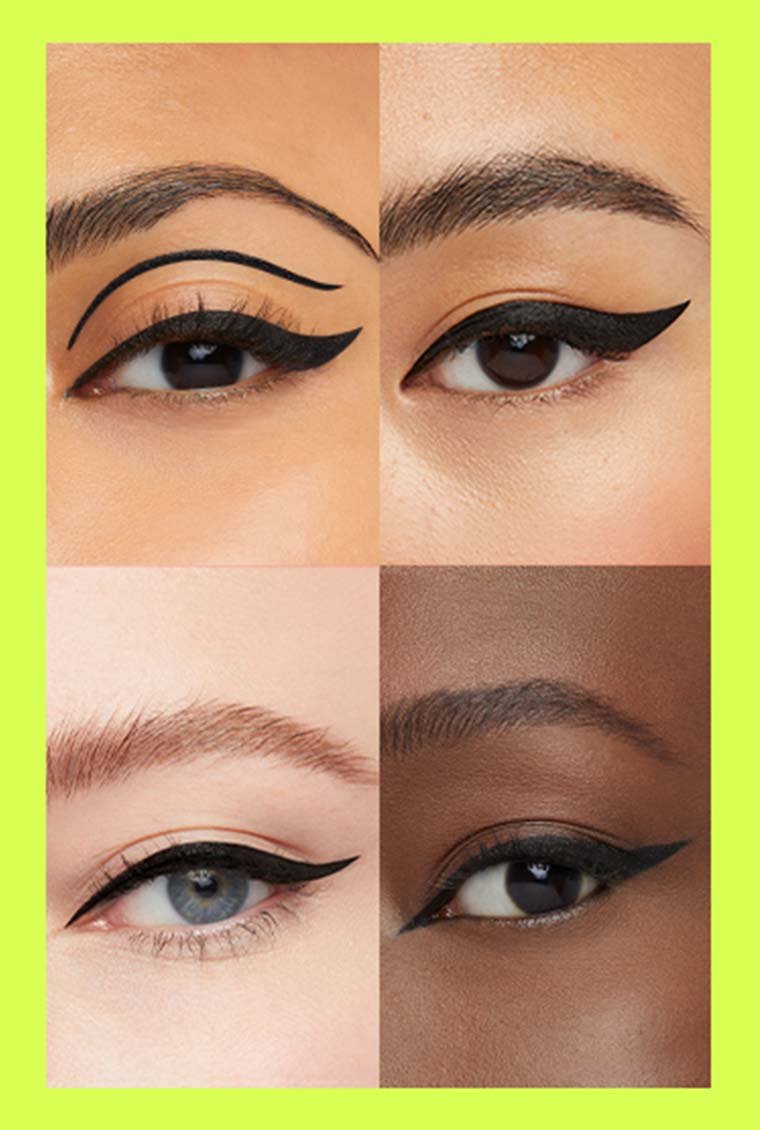 Anwendungsbeispiele des Tattoo Liner Ink Pen in Black von Maybelline New York