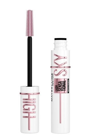 Geöffneter Lash Sensational Mascara Primer vor weißem Hintergrund