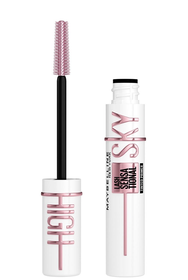 Geöffneter Lash Sensational Mascara Primer vor weißem Hintergrund