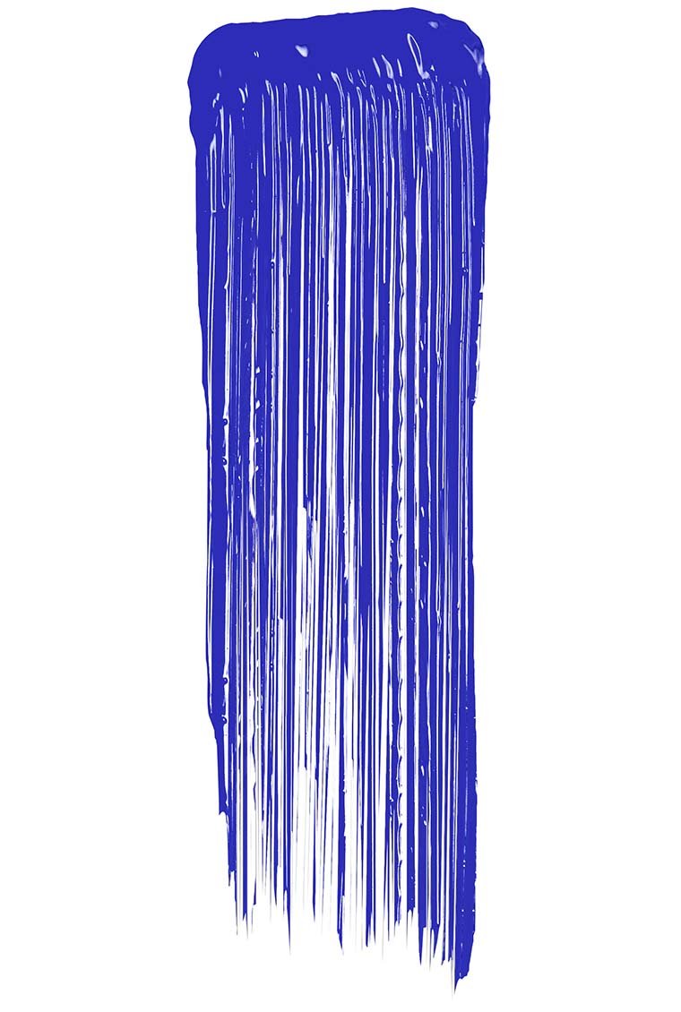 Texturabbildung der Lash Sensational Sky High in Blue Mist von Maybelline New York