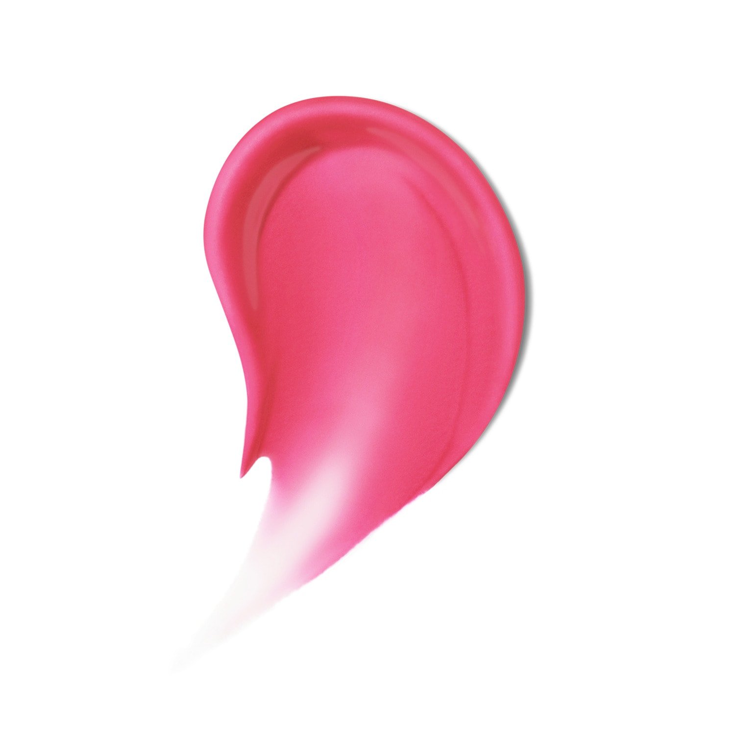 Verwischter Klecks des Teddy Tints Lippenstift