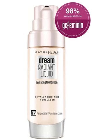 Produktabbildung des Dream Radiant Liquid Make-Up in Fair Porcelain von Maybelline New York