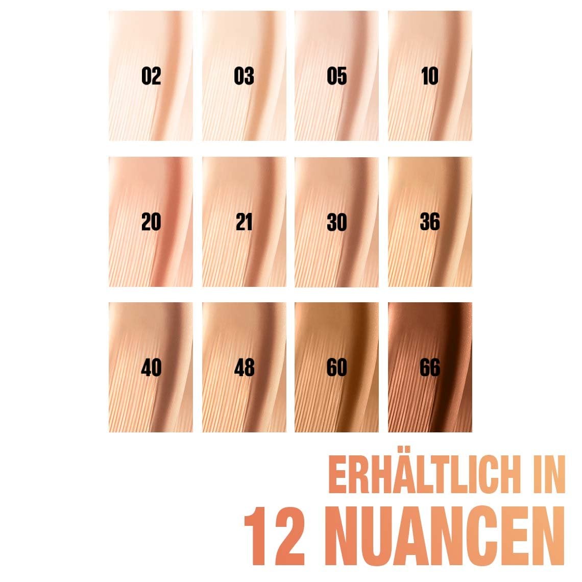 shade range