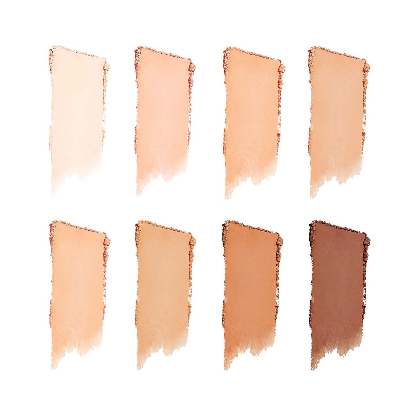 Beispiel Farbpalette für die Super Stay Habrides Puder MakeUp von Maybelline